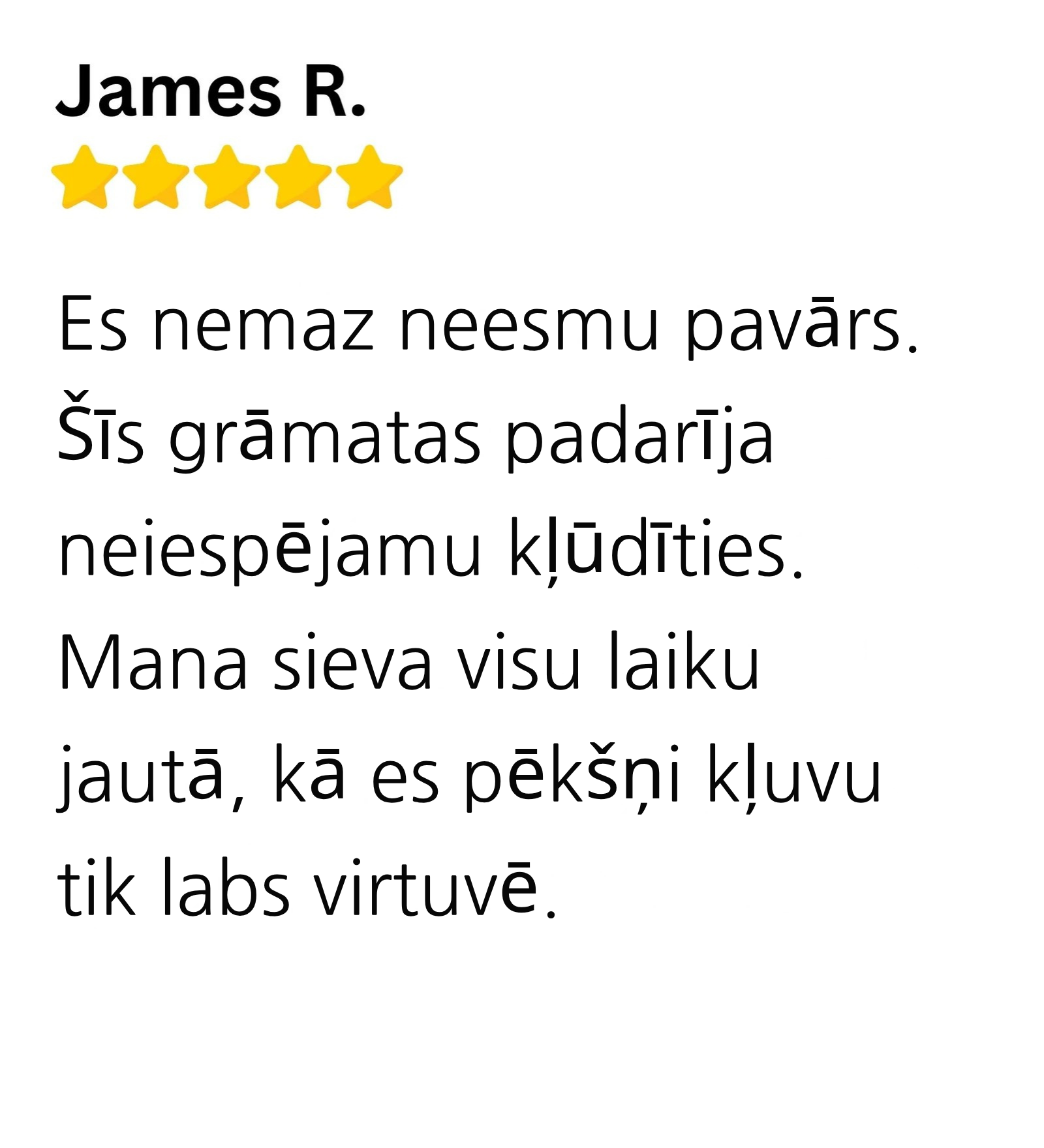 Customer review 3