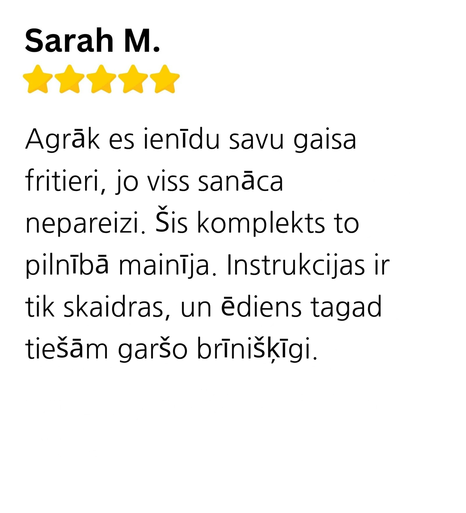 Customer review 4