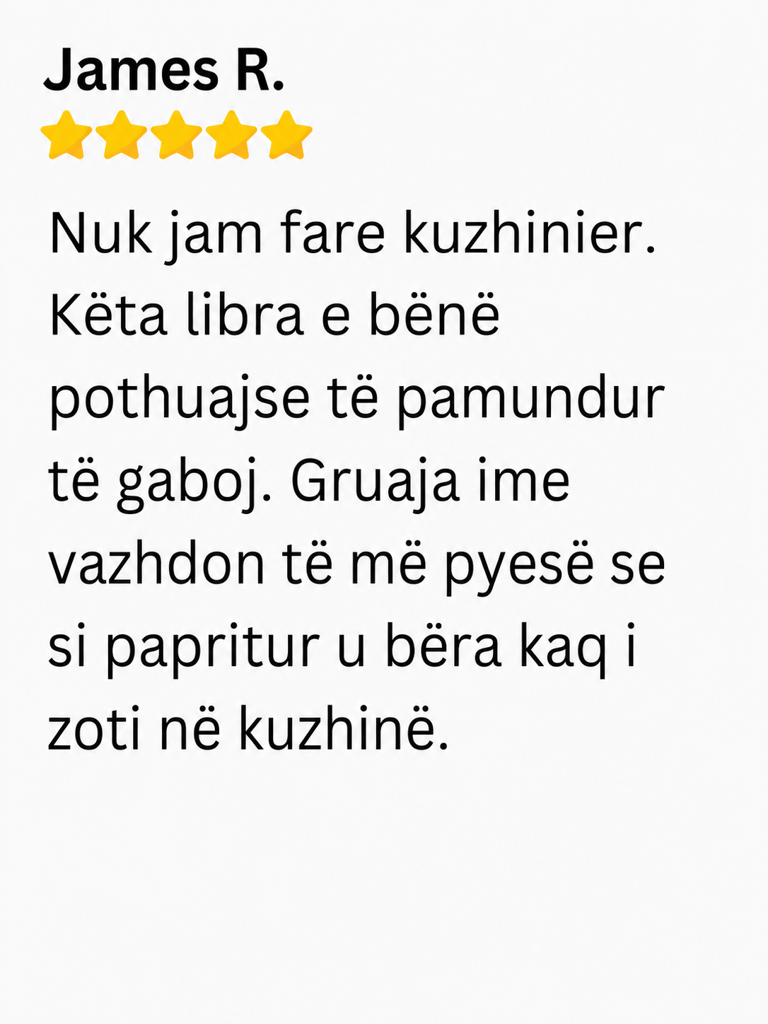 Customer review 2