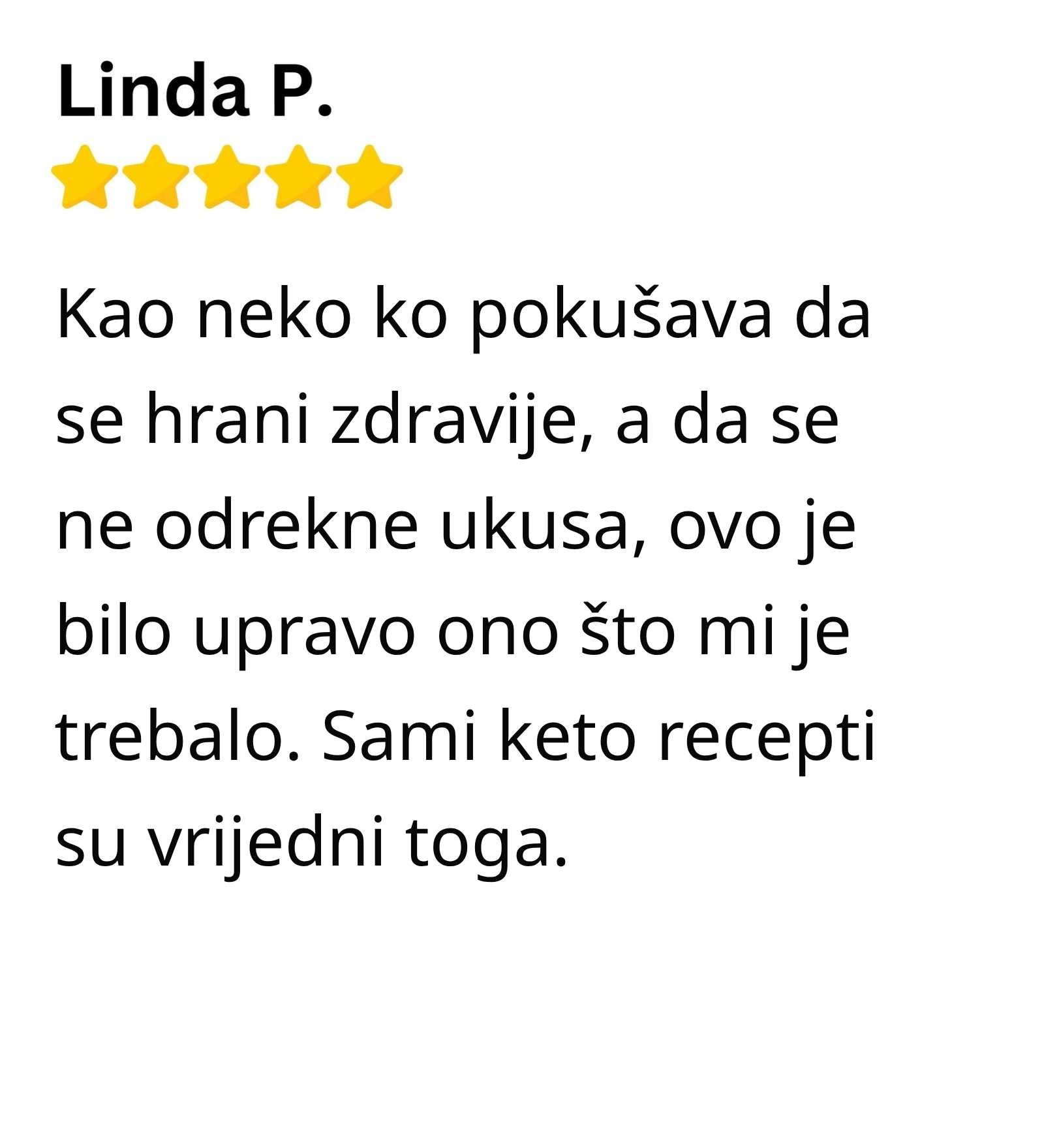 Customer review 2
