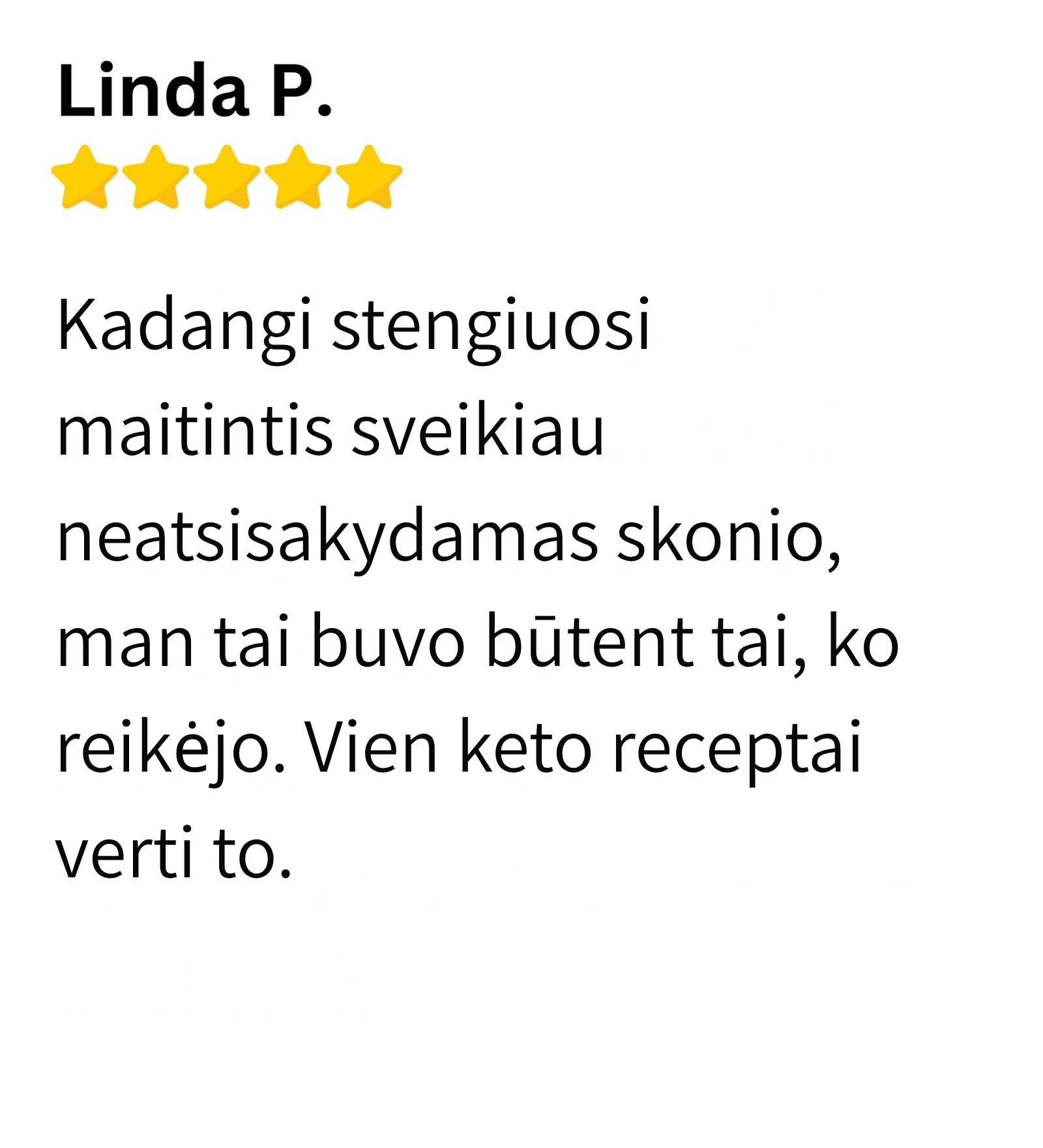 Customer review 2