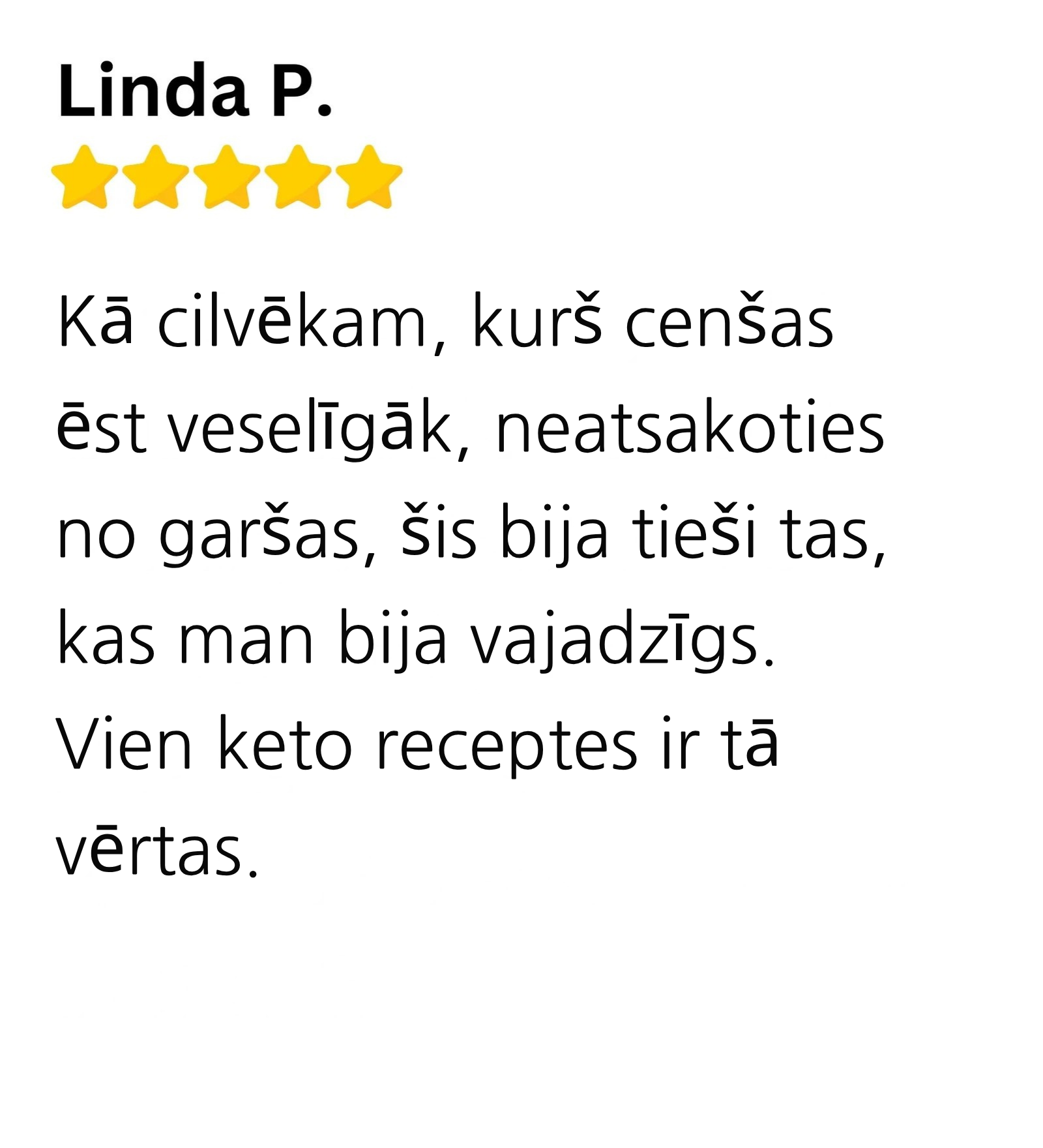 Customer review 2