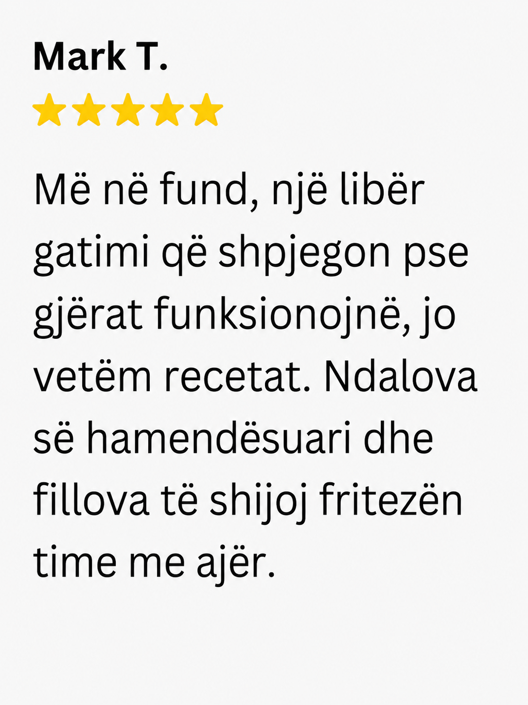 Customer review 3