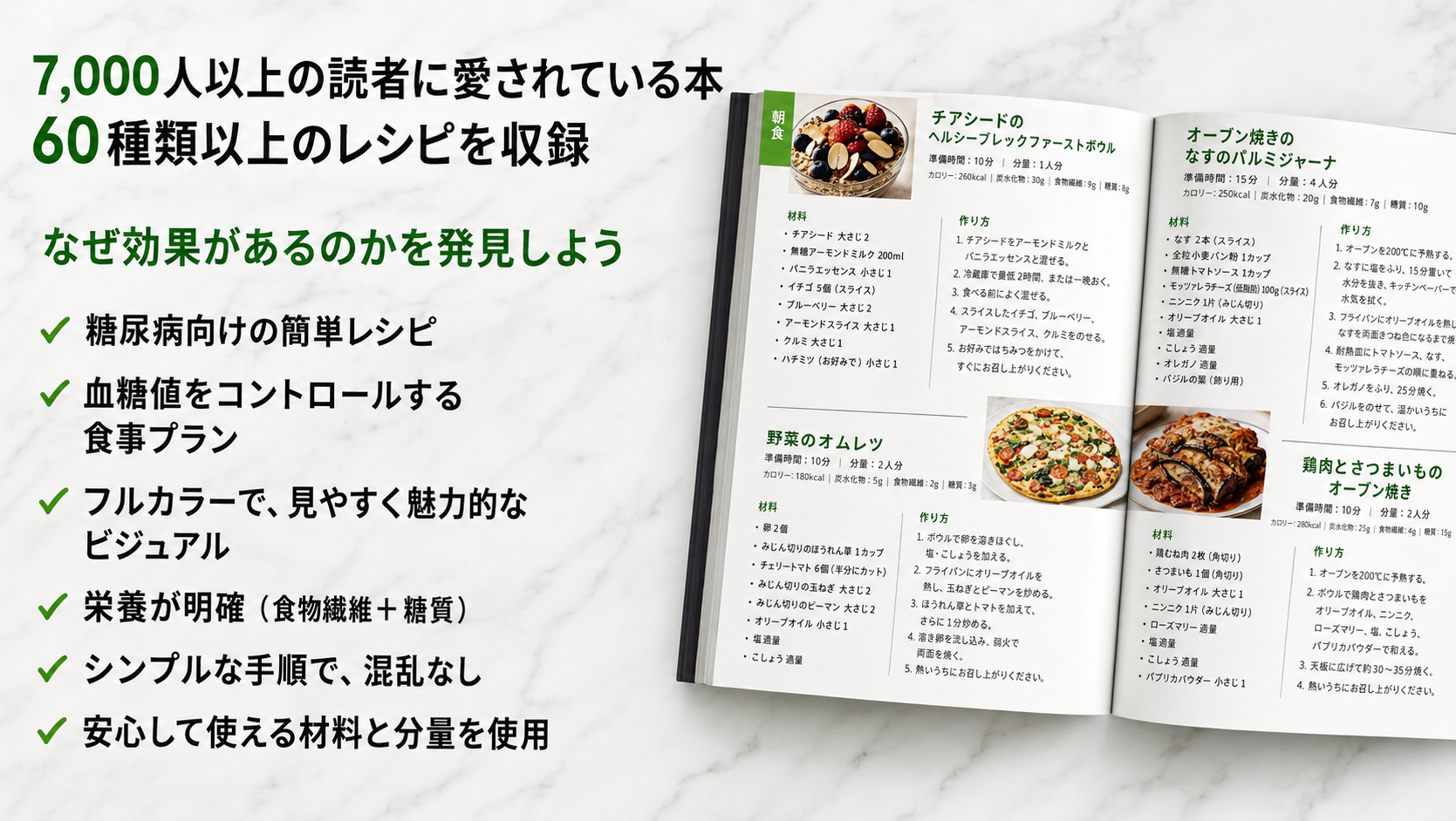 糖尿病患者のライフスタイル画像