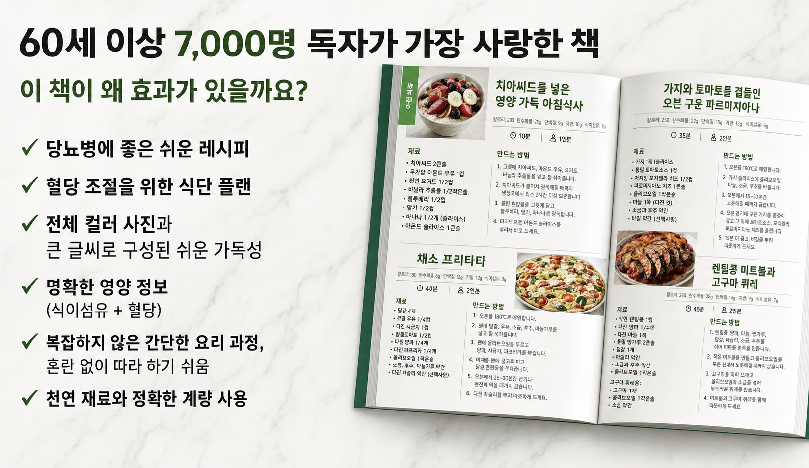 당뇨 환자 라이프스타일 이미지