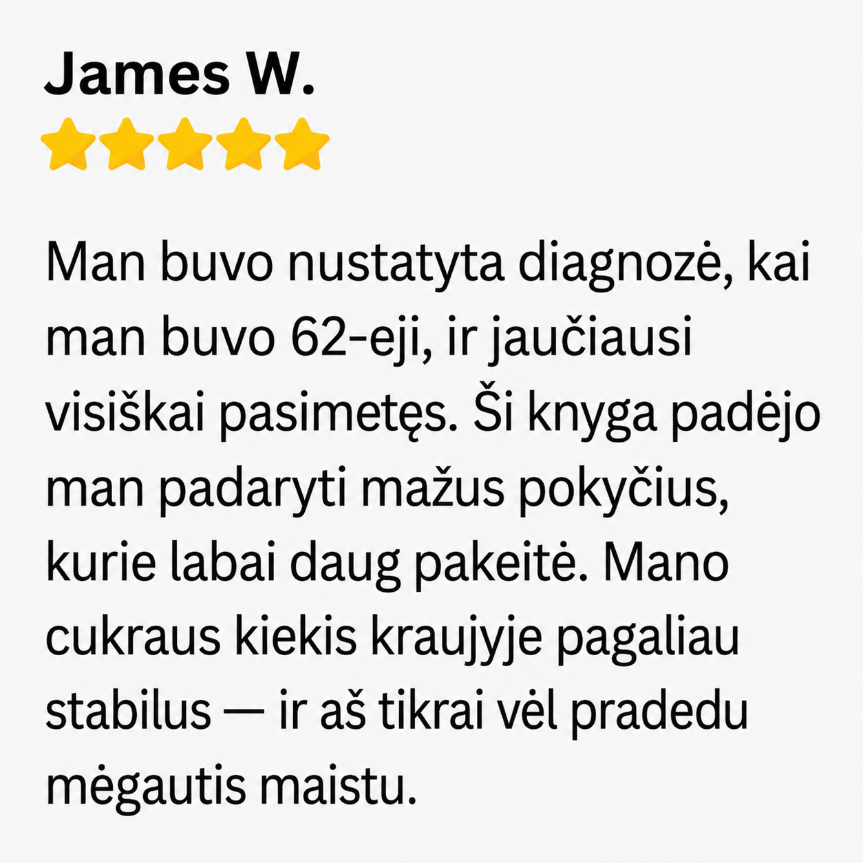 kliento atsiliepimas 1