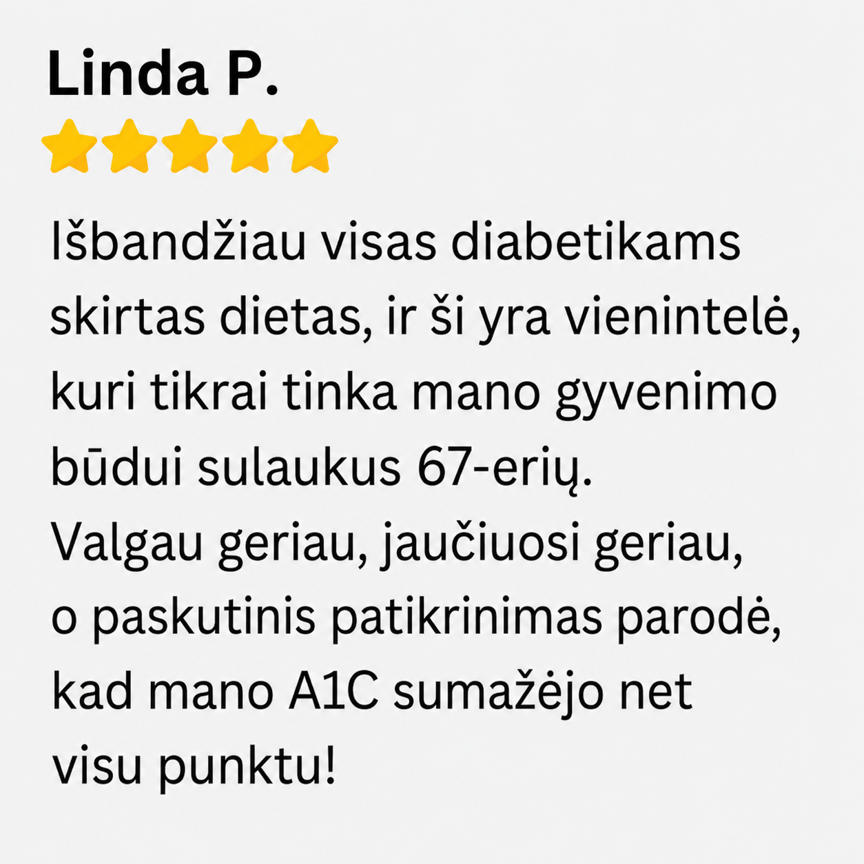 kliento atsiliepimas 2
