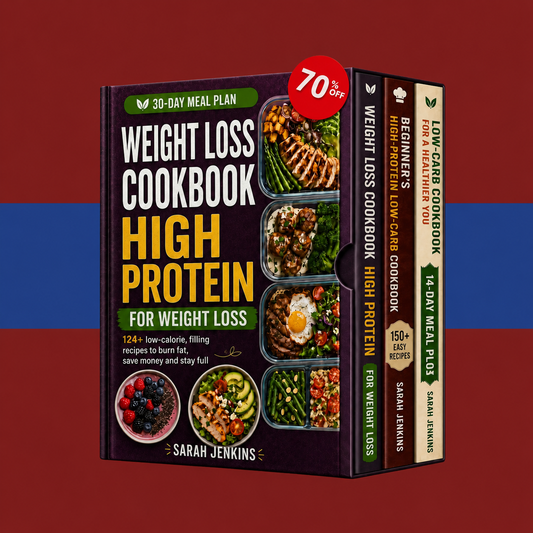 The ultimate package: High Protein Low Carb Recipes + 2 BONUSES