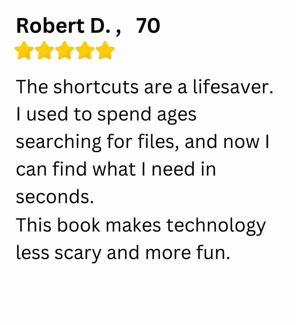 Customer review