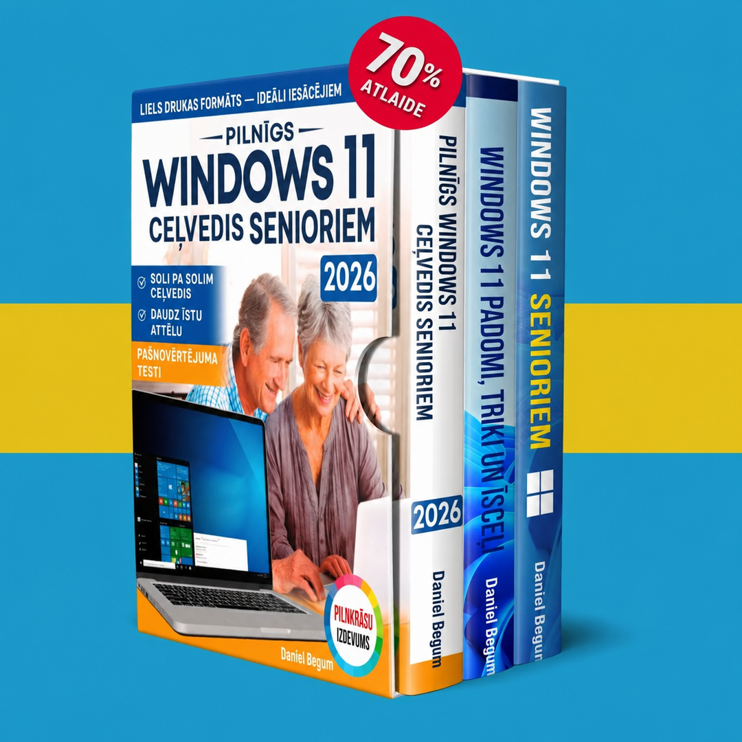 Windows 11 grāmata senioriem