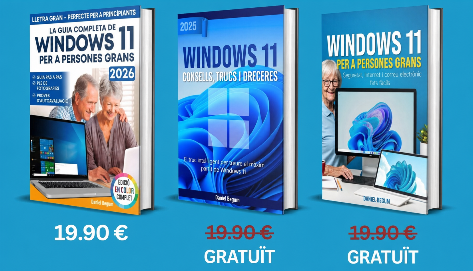 Pack de 3 llibres