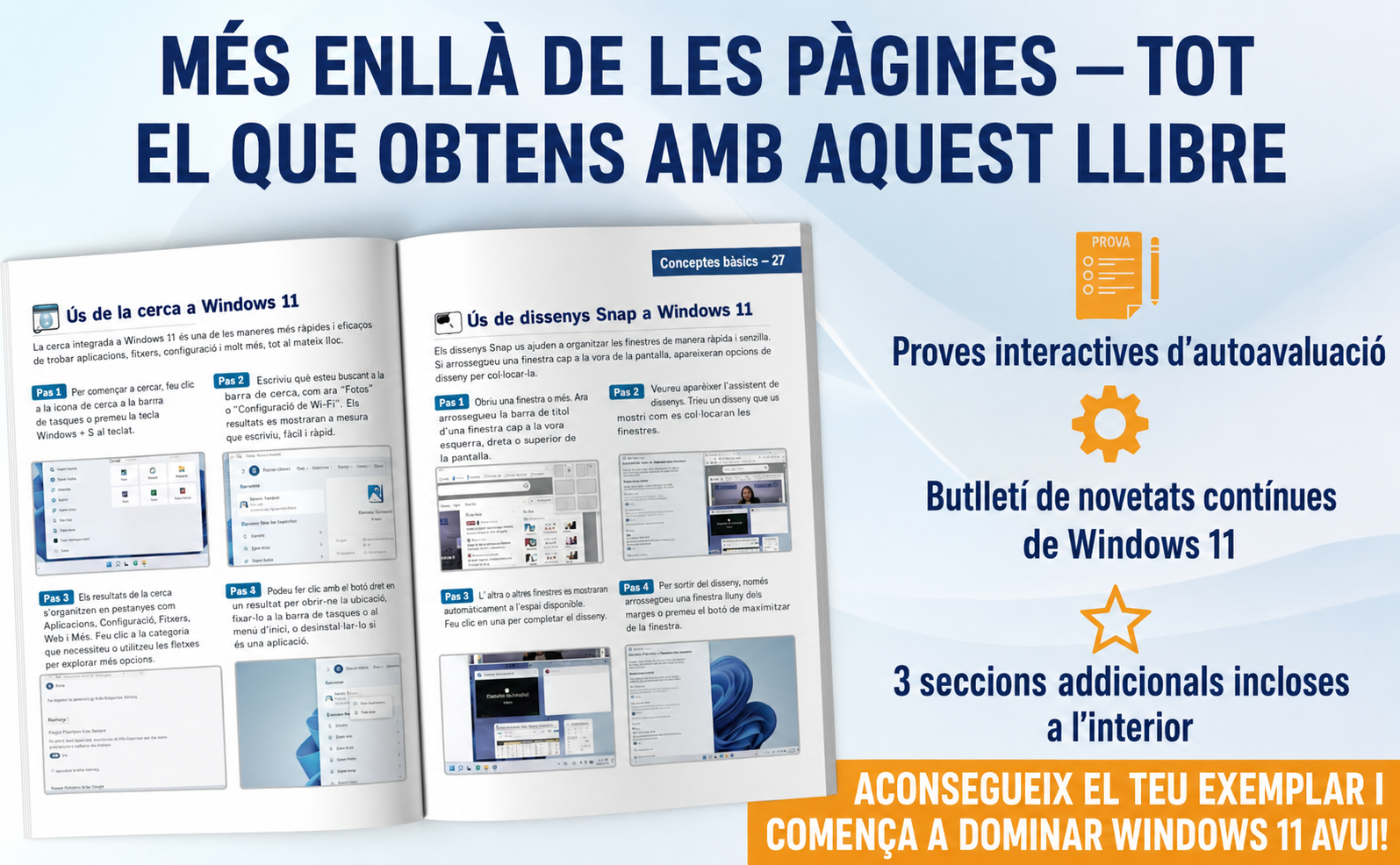 Gent gran utilitzant Windows 11