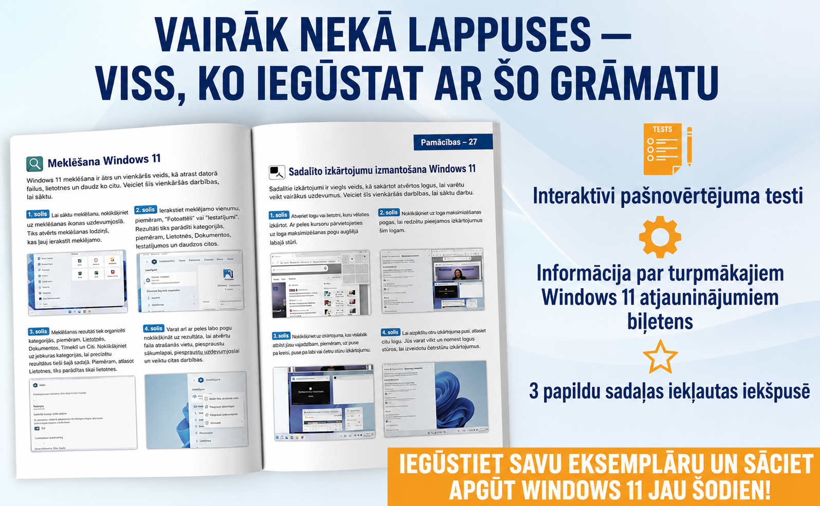 Seniori izmanto Windows 11