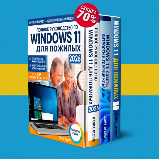 Пакет Windows 11 для пожилых людей